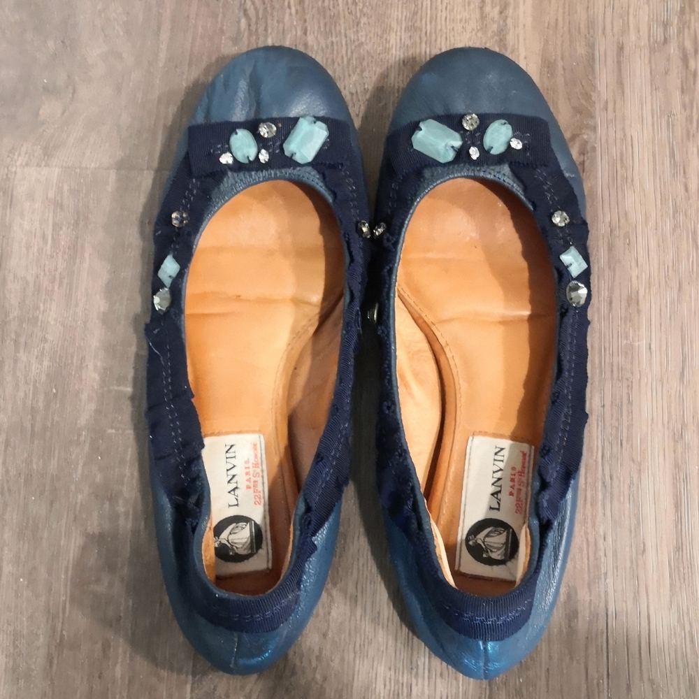 Lanvin ballet flats 35.5